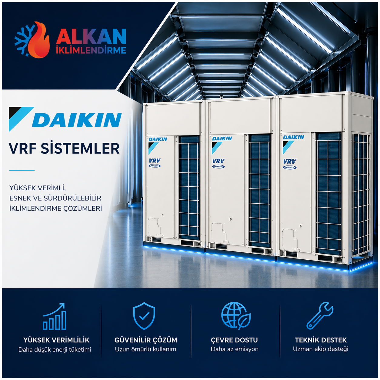 Daiken VRF Sistemleri